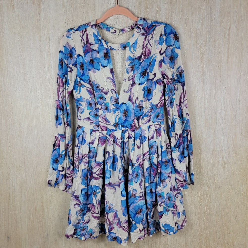 (SOLD) Free People Multicolored Floral Tegan Mini - Picture 2 of 11